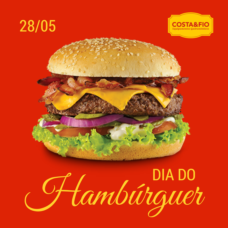 Receita da Costa e Fio para comemorar o Dia do Hambúrguer